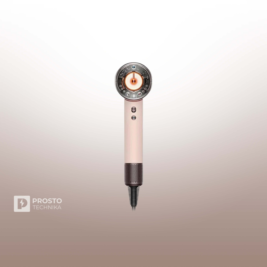 Фен Dyson Supersonic Nural HD16 (Ceramic Pink/Rose Gold) без кейса с нашей вилкой